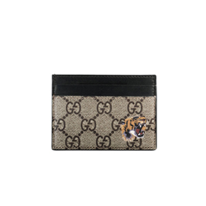 GUCCI-451277 8666 구찌 Gucci Bestiary 타이거 프린트 GG 수프림 카드 케이스