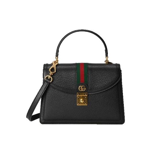 [스페셜오더]GUCCI-651055 1060 구찌 블랙 오피디아 웹 디테일 스몰 탑 핸들 백