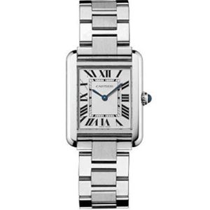 [스페셜오더]Cartier-W5200013 까르띠에 탱크 솔로 스몰 쿼츠 스틸 브레이슬릿 레이디스 워치 31mm