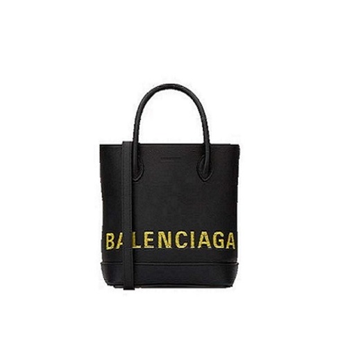 [스페셜오더]BALENCIAGA-569856 발렌시아가 블랙 빌 토트 핸들 백 XXS