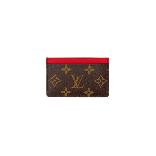 [스페셜오더]LOUIS VUITTON-M82869 루이비통 레드 모노그램 포르트 카르트 심플 PM