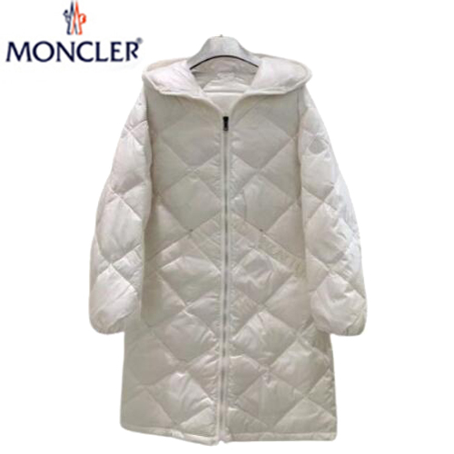 MONCLER-12223 몽클레어 화이트 Echinops 롱 패딩 여성용