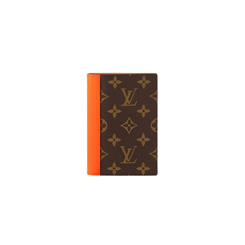 [스페셜오더]LOUIS VUITTON-M82863 루이비통 오렌지 모노그램 마카사르 쿠베르튀르 패스포트