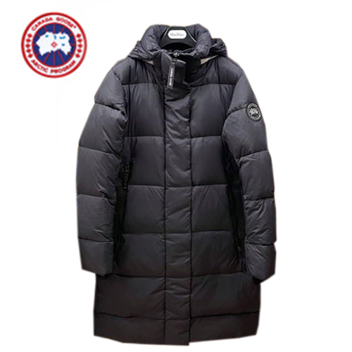 CANADA GOOSE-09291 캐나다구스 블랙 나일론 롱 패딩 여성용