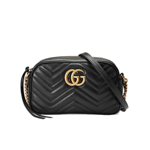 [스페셜오더]GUCCI-447632 1000 구찌 GG Marmont 블랙 스몰 소프트 스트럭처드 체인 숄더백 