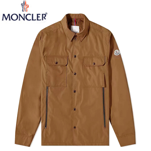 MONCLER-09074 몽클레어 브라운 더블 포켓 바람막이 재킷 남성용