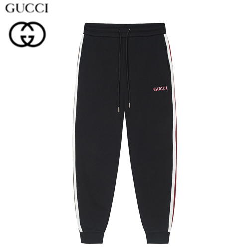 GUCCI-11054 구찌 블랙 스트라이프 장식 스웨트팬츠 남여공용