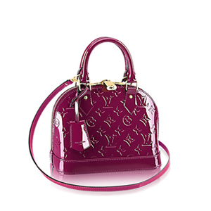 [스페셜오더]LOUIS VUITTON-M50565 루이비통 모노그램 베르니 마젠타 알마 BB