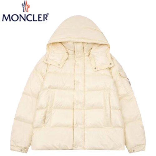 MONCLER-11026 몽클레어 아이보리 나일론 패딩 남여공용