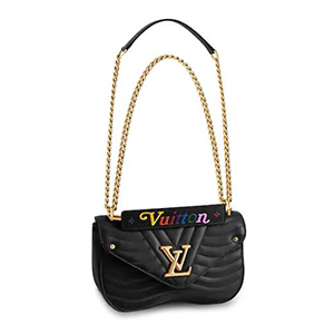 [스페셜오더]LOUIS VUITTON-M51498 루이비통 느와르 송아지 가죽 뉴 웨이브 체인백 MM