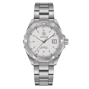 [스페셜오더]TAG Heuer-태그호이어 아쿠아레이서 300M 칼리버 5 스틸 화이트 다이얼 남자워치 41mm