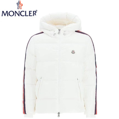 MONCLER-08163 몽클레어 화이트 스트라이프 장식 패딩 남성용