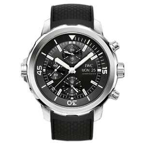 [스페셜오더]IWC-아이더블유씨 아쿠아타이머 크로노그래프 러버 스트랩 워치 44mm 