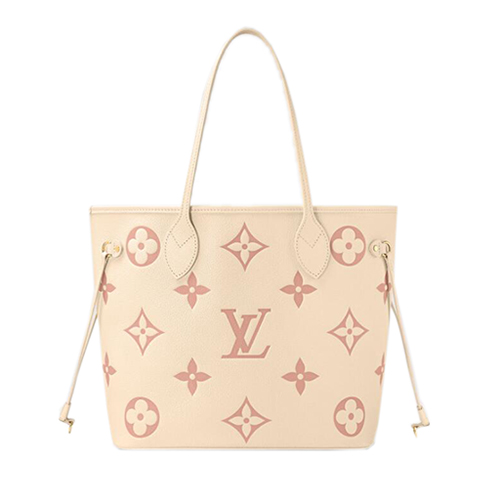 [스페셜오더]LOUIS VUITTON-M21579 루이비통 크림/핑크 모노그램 앙프렝뜨 네버풀 MM