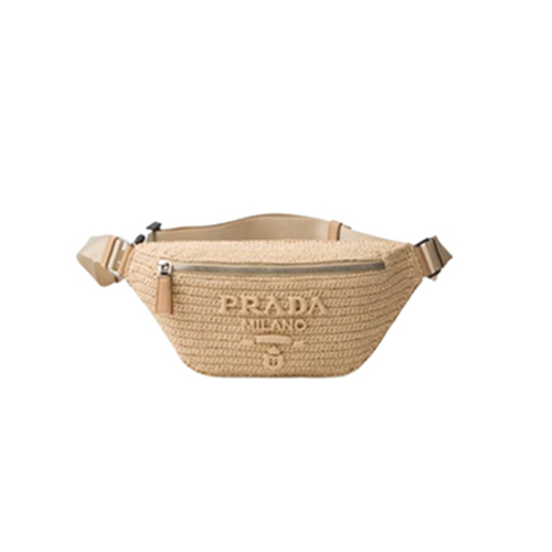 [스페셜오더]PRADA-2VL042 프라다 내추럴 크로셰 벨트백