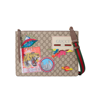 [스페셜오더]GUCCI-474083 8967 구찌 Gucci Courrier GG 수프림 캔버스 메신저 백