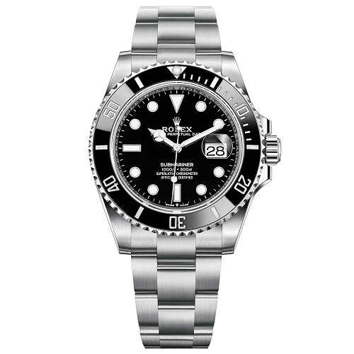 ★[AR팩토리]ROLEX-롤렉스 서브마리너 세라믹 베젤 데이트 스틸 블랙 다이얼 프로패셔널시계 41mm