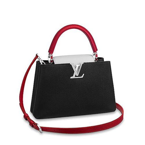 [스페셜오더]LOUIS VUITTON-M53678 루이비통 느와르 레드 토뤼옹 가죽 카퓌신 PM