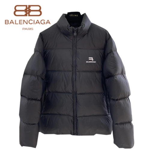 BALENCIAGA-12029 발렌시아가 블랙 나일론 패딩 남성용