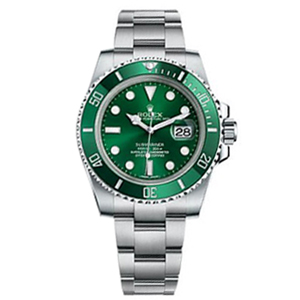 [스페셜오더]ROLEX-롤렉스 오이스터 퍼페츄얼 서브마리너 데이트 스틸 그린다이얼 워치 40mm 