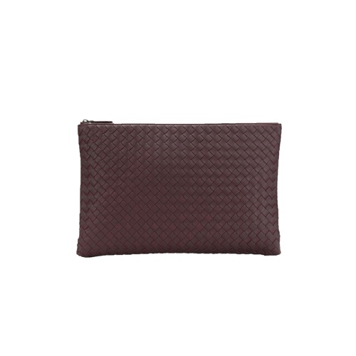 [스페셜오더]BOTTEGA VENETA-355261 보테가 베네타 보르도 인트레치아토 라지 도큐먼트 케이스